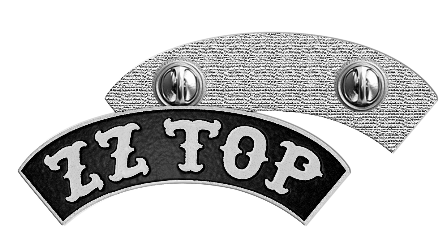 ZZ Top Banner Pin