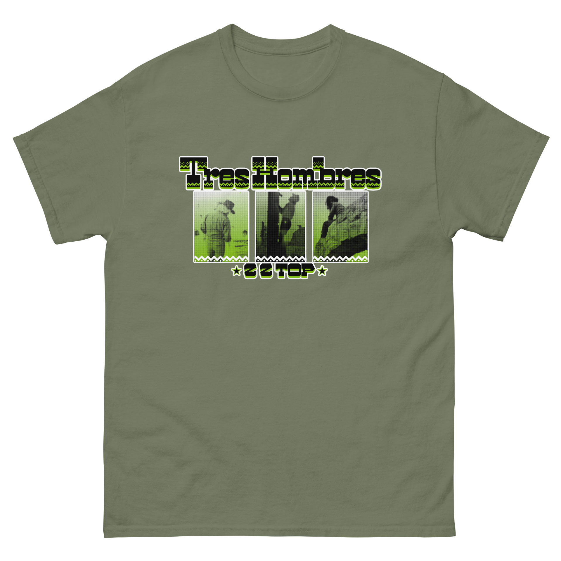 zztop Tシャツ 3 Hombres T-Shirt – ZZ Top