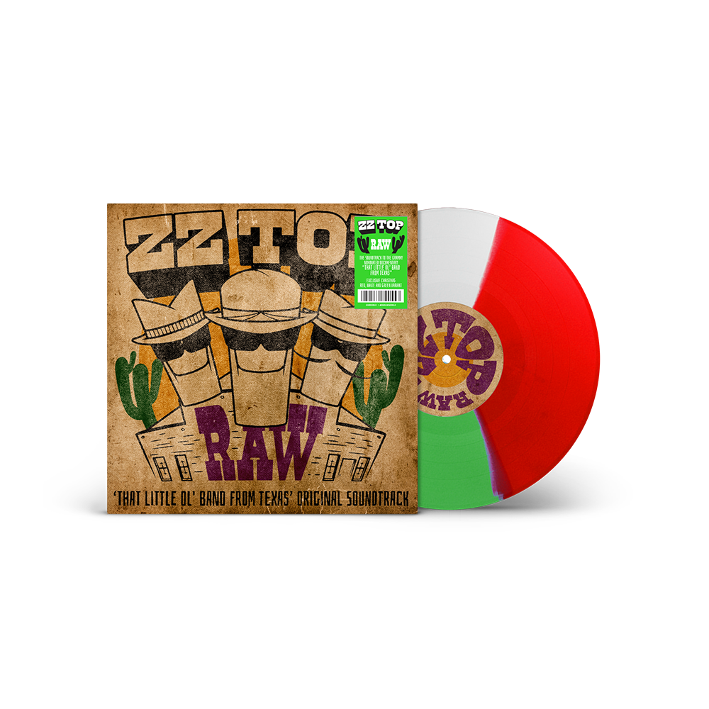 Raw Christmas Red, White and Green Limited Edition LP