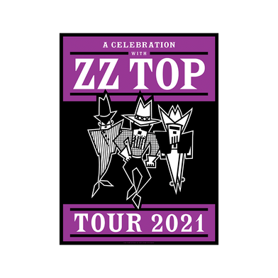 2021 A Celebration With ZZ Top Litho