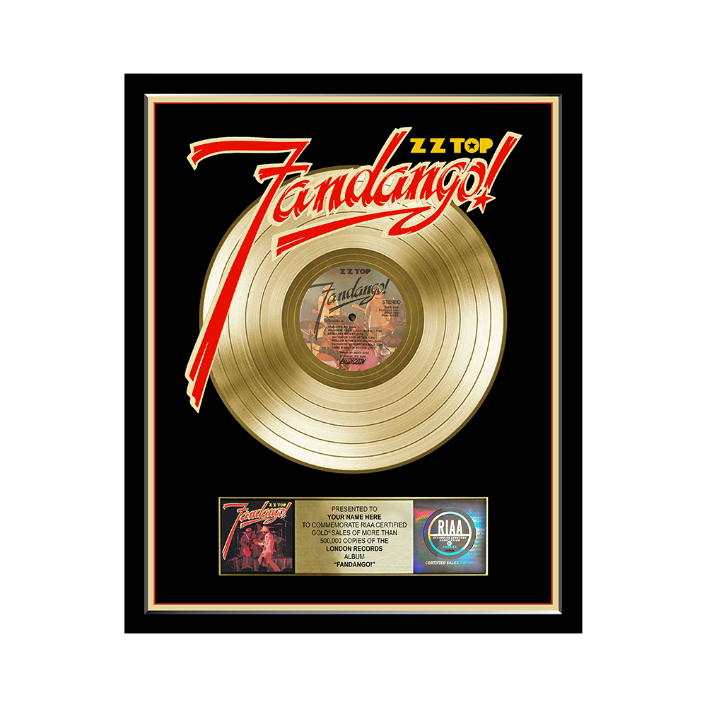 Personalized Fandango Record