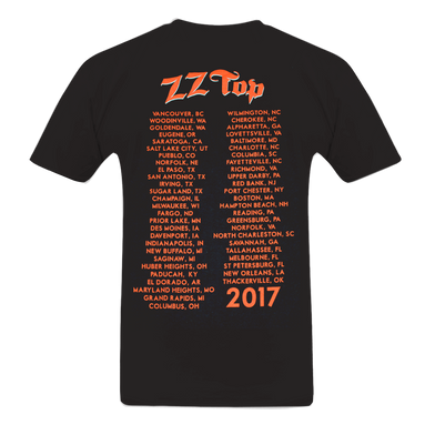 2017 Eliminator/Itinerary T-Shirt Back